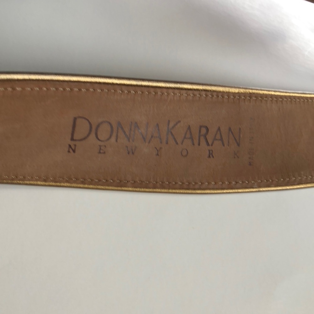 Vintage Donna Karan Suede Leather Belt - Picture 4 of 8